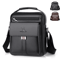 Mens PU Leather Shoulder Bag Business Flap Crossbody Messenger Bag 0