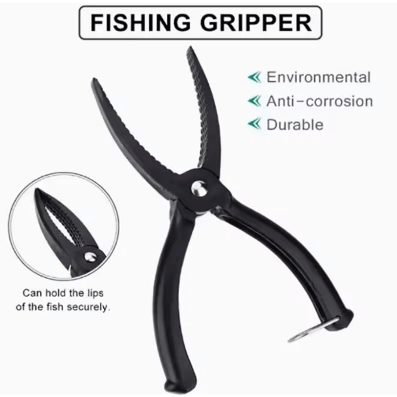 NonSlip Fishing Control Tongs Secure Grip Tool For Safe Fish Handling 4