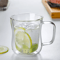 Handmade Double Wall Glass Cup Set HeatResistant Transparent Beer Coffee Whiskey Mugs 8