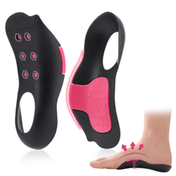 adjustable arch support orthopedic insole – heel lift half pad for walking comfort