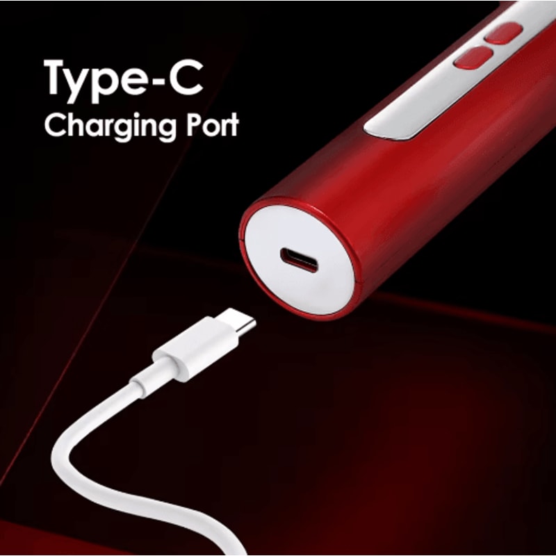 Electric Head Massager Hair Growth Comb LED Light Therapy Scalp Brush With Oil Applicator 5