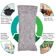Bamboo Charcoal Air Purifying Bags 10PCS Activated Odor Moisture Absorbers 1