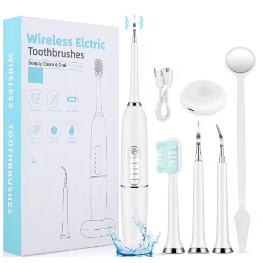 Electric Dental Calculus Remover Teeth Cleaning Whitening Scaler Device 1