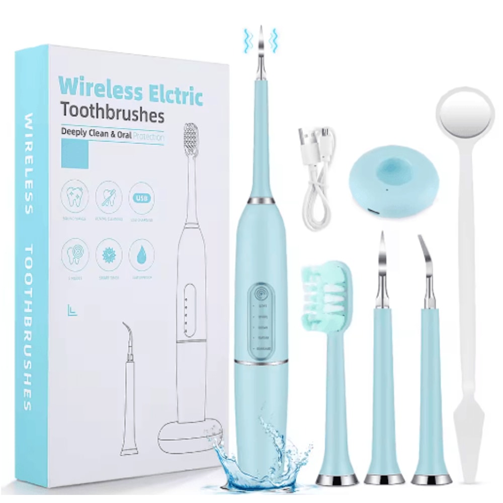 Electric Dental Calculus Remover Teeth Cleaning Whitening Scaler Device 0