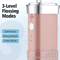 Portable Smart Water Flosser Rechargeable Electric Oral Irrigator With 4 Jet Tips 6