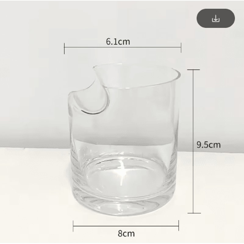 Crystal Whiskey And Cigar Glass Tiki Style Crystal Whiskey Tumbler With Built In Cigar Holder 2