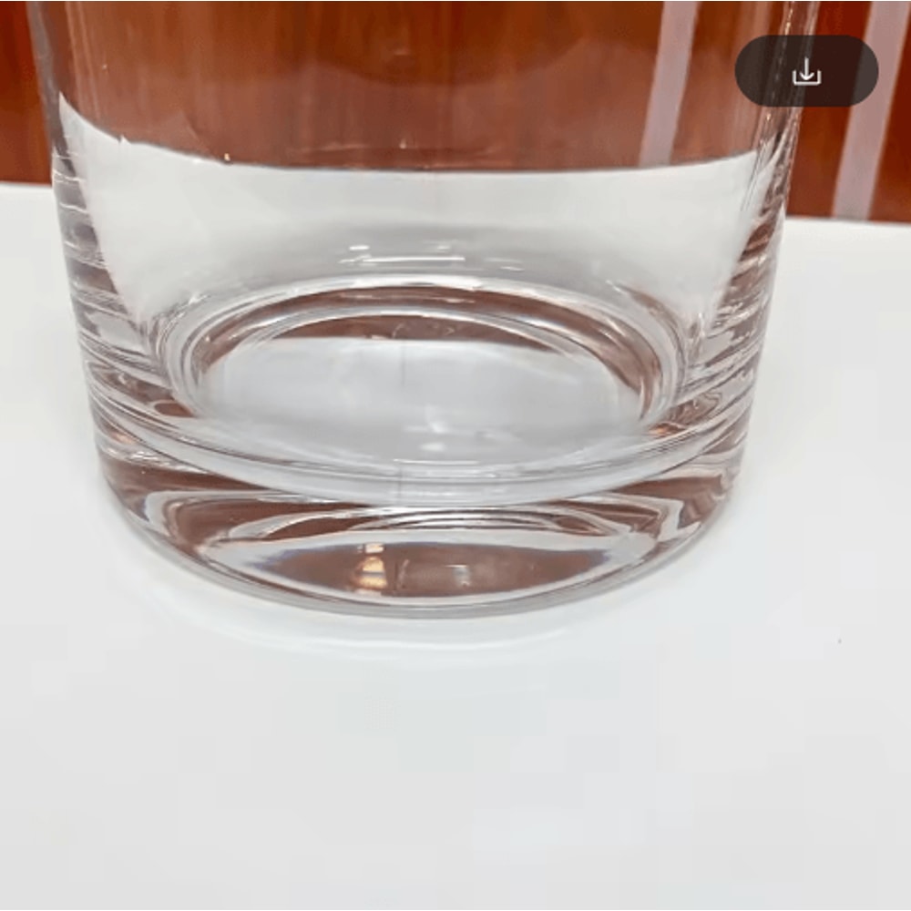 Crystal Whiskey And Cigar Glass Tiki Style Crystal Whiskey Tumbler With Built In Cigar Holder 3