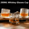 Creative Spinning Whiskey Glass 200 Ml Rotating Tumbler For Cocktails Wine And Brandy 0