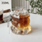 INS Style 3D Rose Glass Cup Heat Resistant Transparent Coffee And Juice Tumbler 10