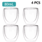 Transparent HeatResistant Glass Tumbler Creative Coffee Whiskey And Cocktail Mug 10