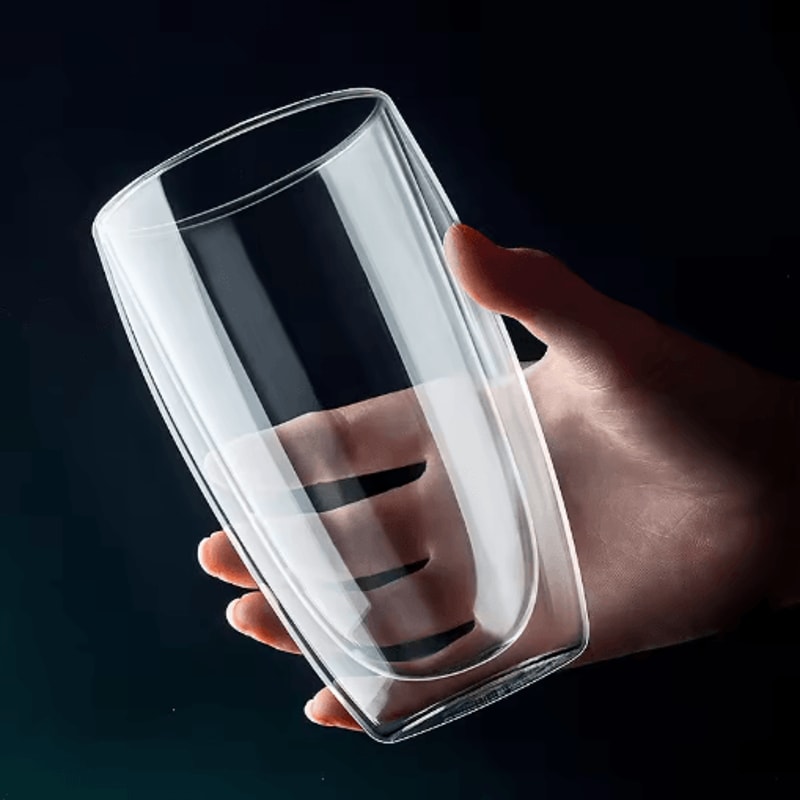 Transparent HeatResistant Glass Tumbler Creative Coffee Whiskey And Cocktail Mug 26