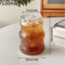 INS Style Transparent Glass Coffee Mug Heat Resistant Ripple Tumbler For Cocktails And Beverages 1 16