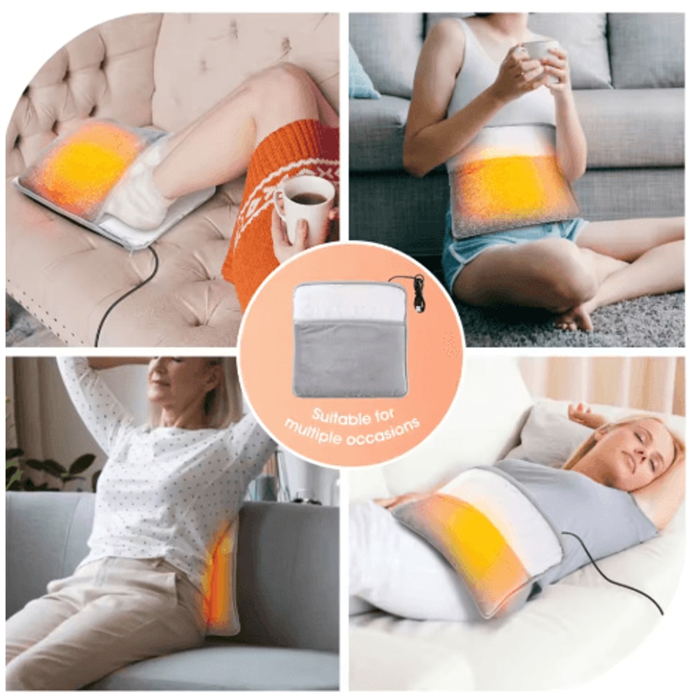 Winter Electric Foot Heating Pad USB Plush Foot Warmer Mat For Cozy Sleep Home Comfort 5