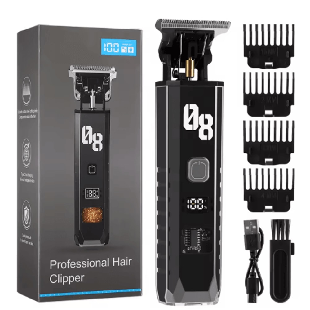 Professional Electric Hair Clipper For Men Precision Beard Hair Trimming Machine 1
