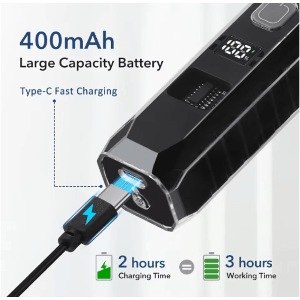 Professional Electric Hair Clipper For Men Precision Beard Hair Trimming Machine 2