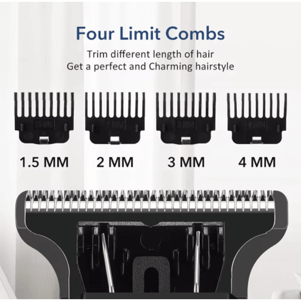 Professional Electric Hair Clipper For Men Precision Beard Hair Trimming Machine 3