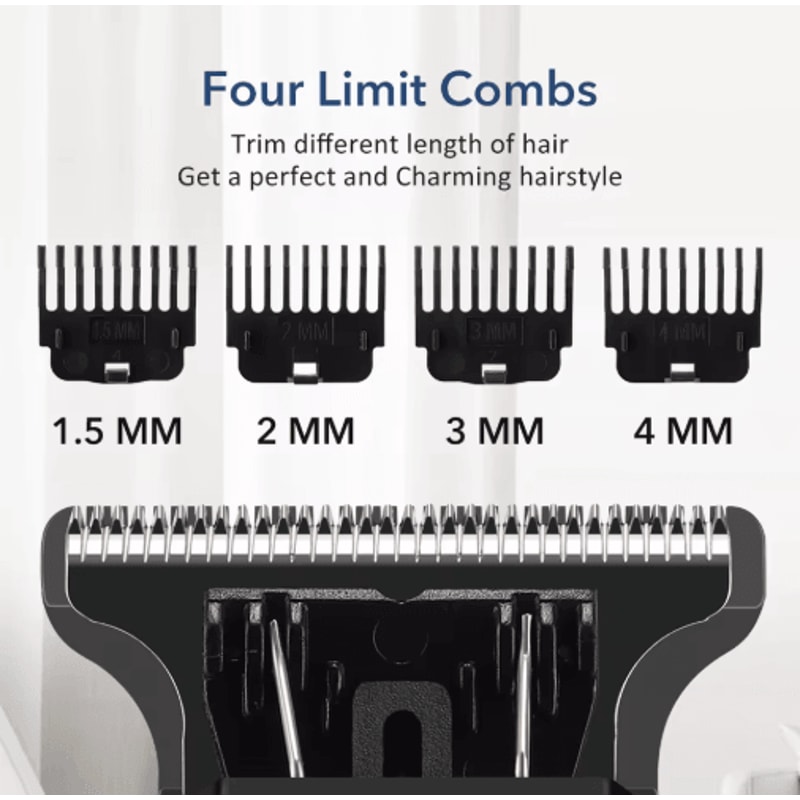 Professional Electric Hair Clipper For Men Precision Beard Hair Trimming Machine 3