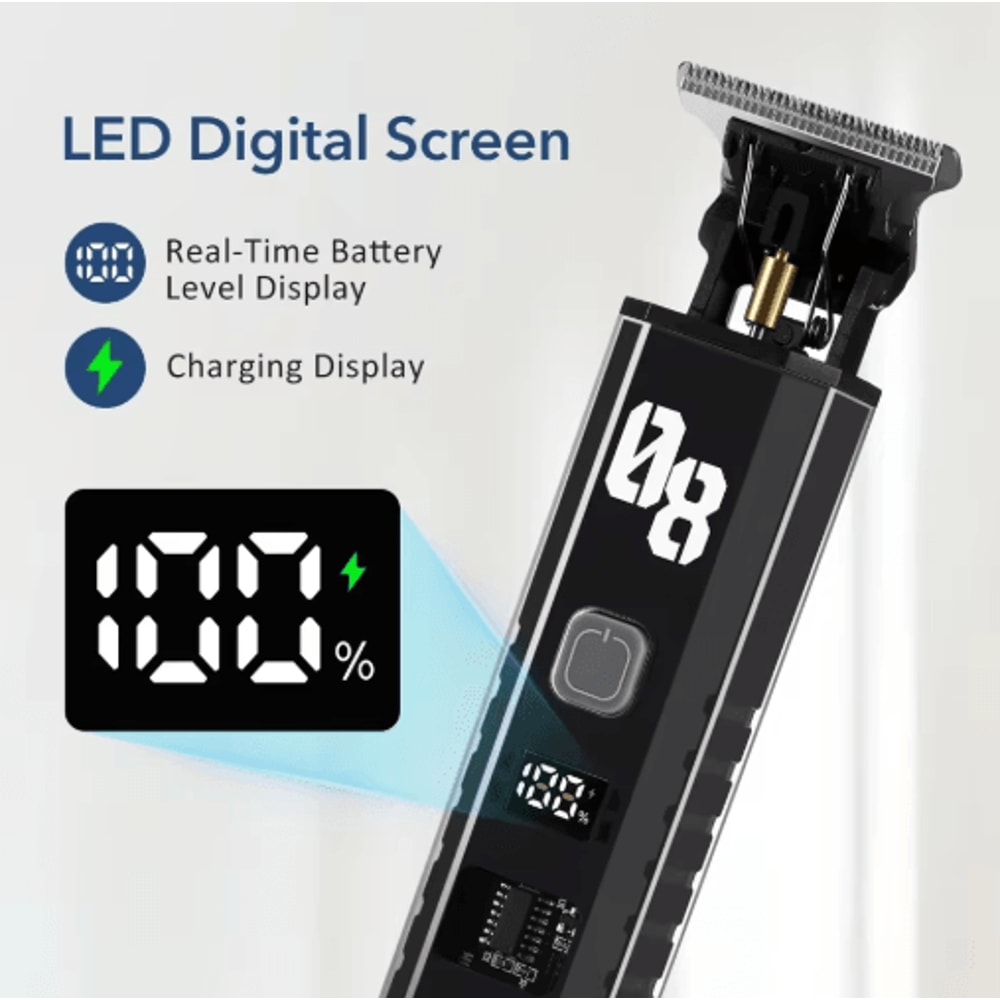 Professional Electric Hair Clipper For Men Precision Beard Hair Trimming Machine 6