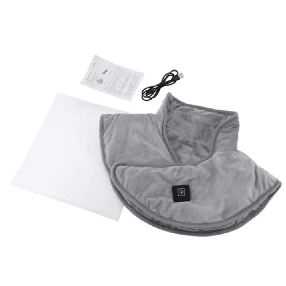 Electric Heating Shoulder Neck Pad Cervical Thermal Wrap With 3 Heat Levels For Home Office 1
