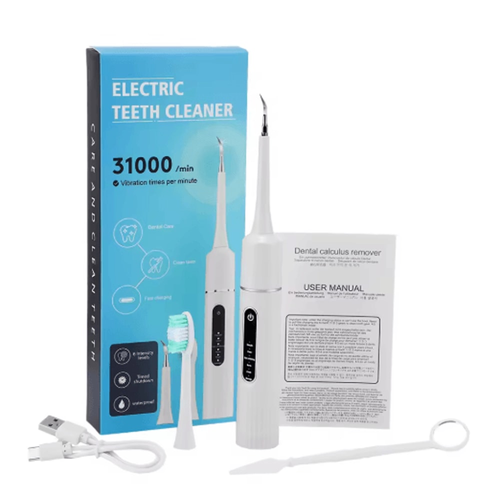 Sonic Electric Toothbrush For Adults 31000 VPM Deep Clean With 6 Modes 6 Brush Heads 1