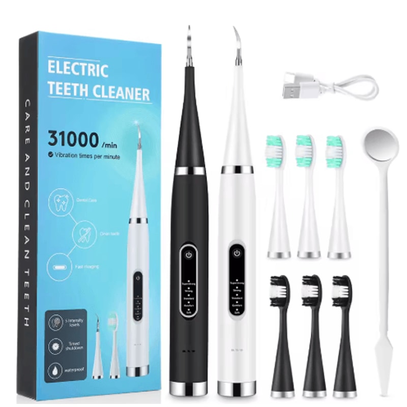 Portable Sonic Dental Scaler Electric Tartar Remover Teeth Whitening Tool 0