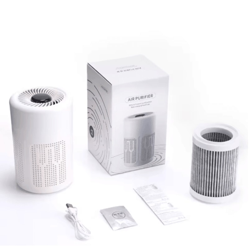 PureBreathe Min USB Portable Air Purifier With HEPA Filtration 1