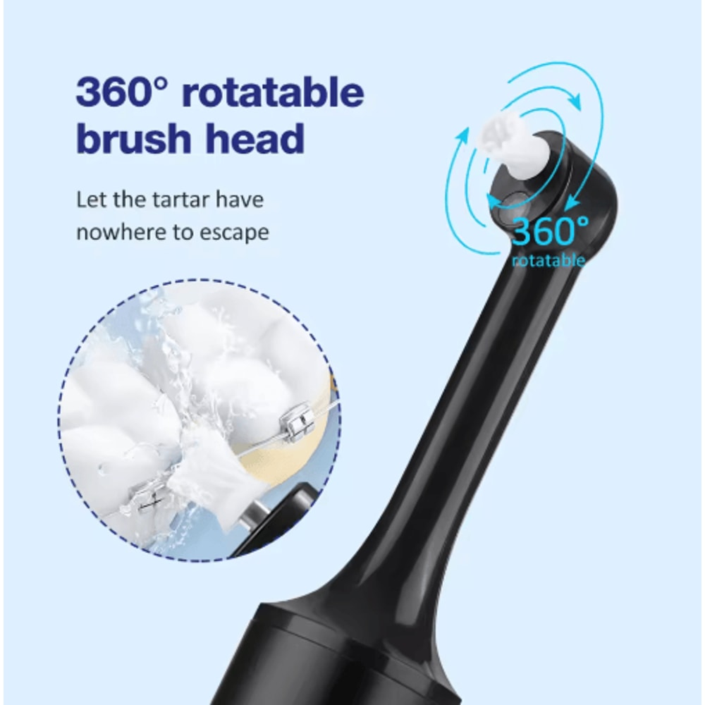 CleanSonic Pro Electric Dental Cleaner Teeth Whitening Polisher 7