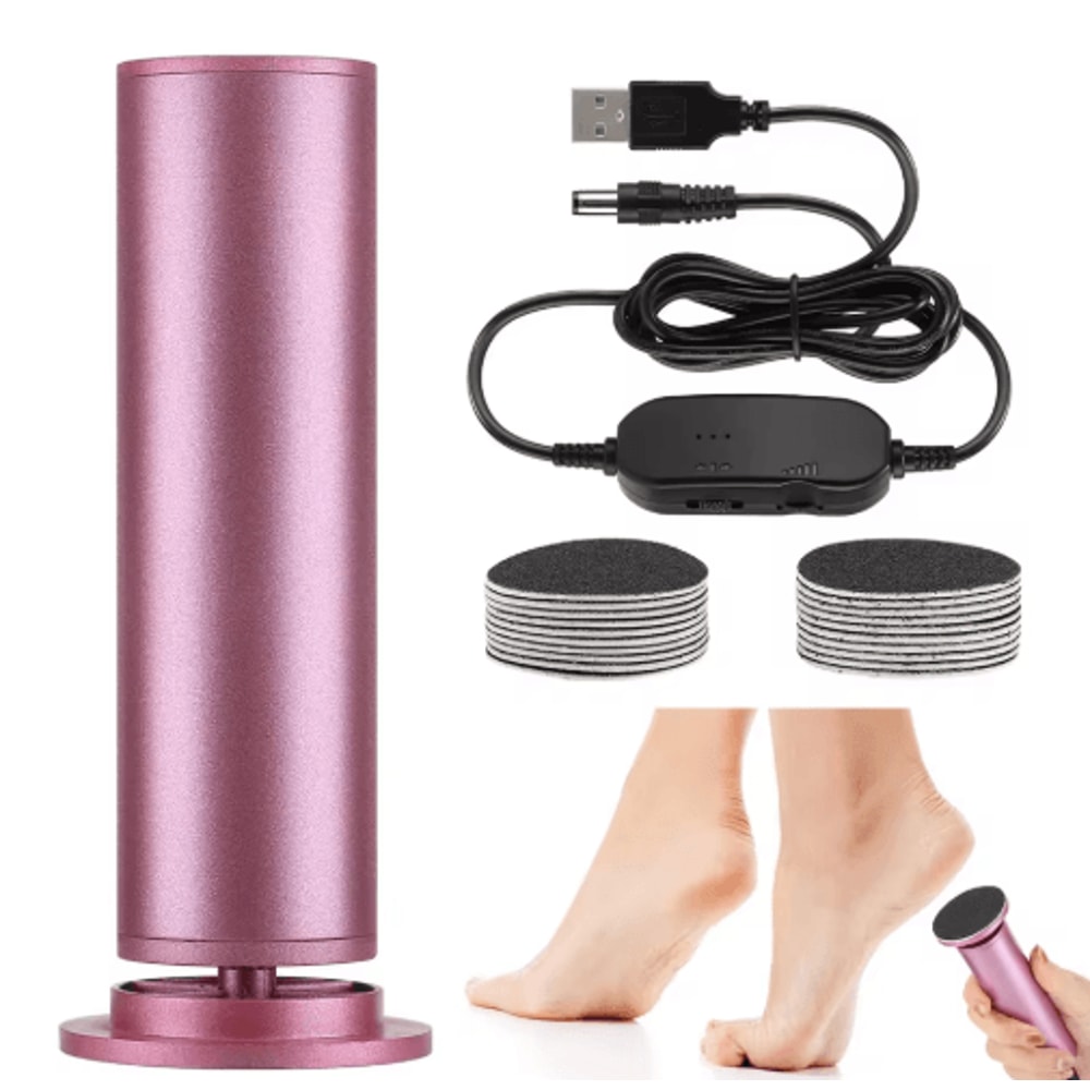 SmoothStep Pro Electric Foot Callus Remover Pedicure Tool Set 0