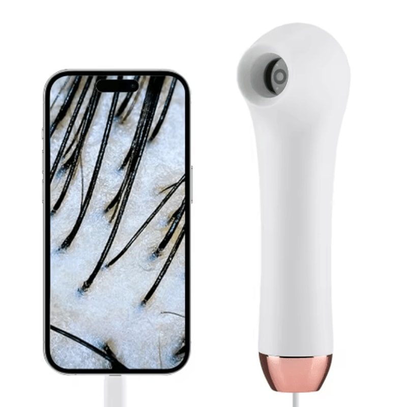 DermaScope Pro Wireless Skin Analyzer Scalp Detection Dermatoscope 6