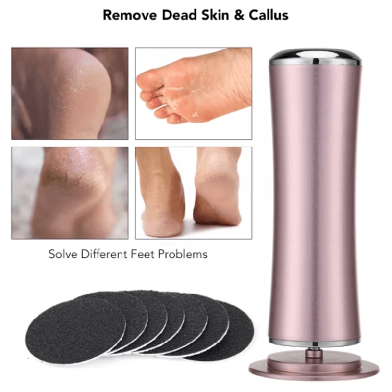 HeelRenew Pro Electric Foot Callus Remover Pedicure Tool Kit 3