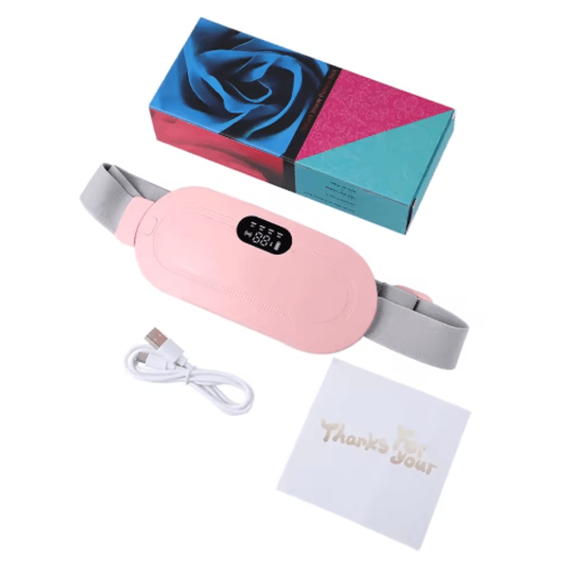 ComfortEase Portable Heated Massage Belt For Menstrual Comfort 1