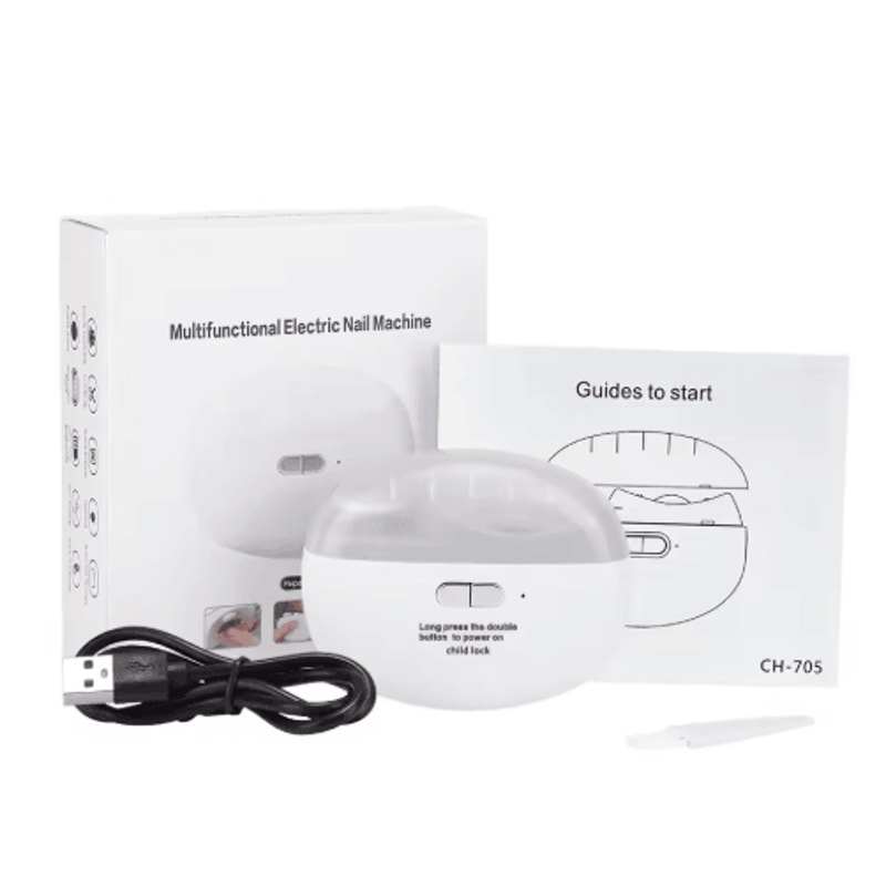 TrimGlow Pro 3in1 Electric Nail Clipper With Grinding Polishing 2