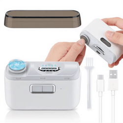 trimglow pro 3-in-1 electric nail clipper with grinding & polishing