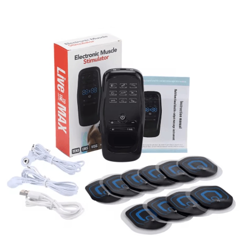 PulseFlex Pro EMS Electric Muscle Massager MultiMode TENS Device 1