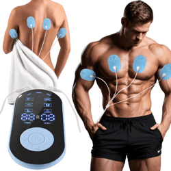 pulseflex pro ems electric muscle massager & multi-mode tens device