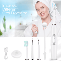 brightclean pro electric dental calculus remover & teeth care device