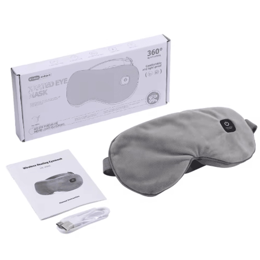 DreamEase Pro USB Heated Eye Mask With 3Mode Massage 1