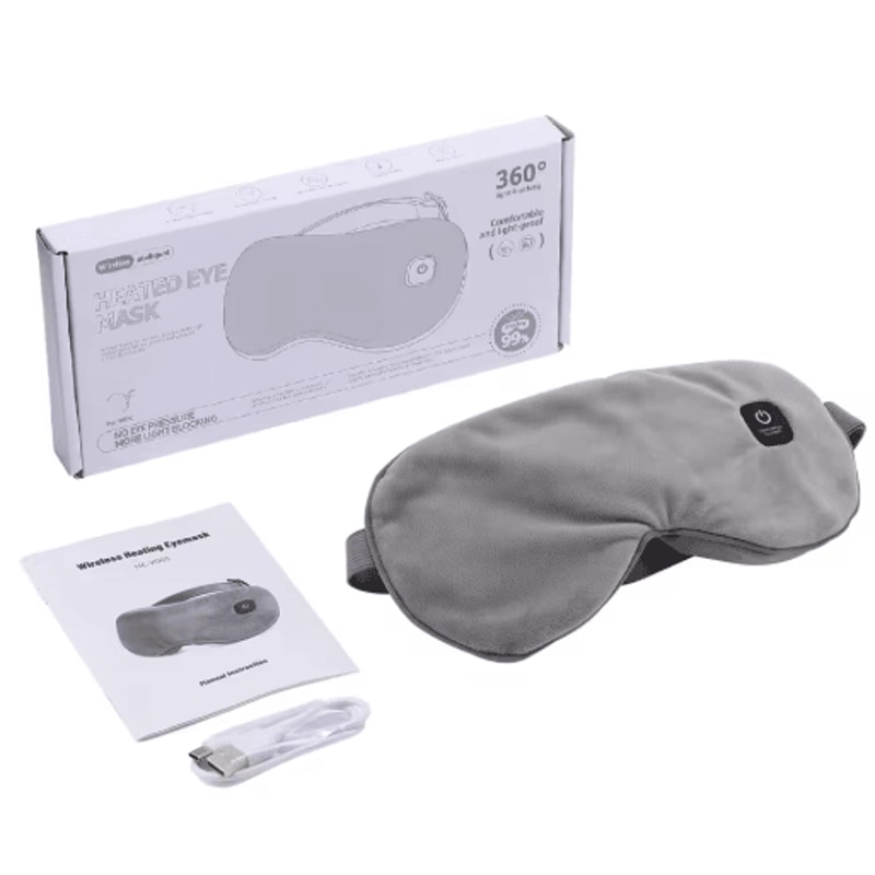 DreamEase Pro USB Heated Eye Mask With 3Mode Massage 1