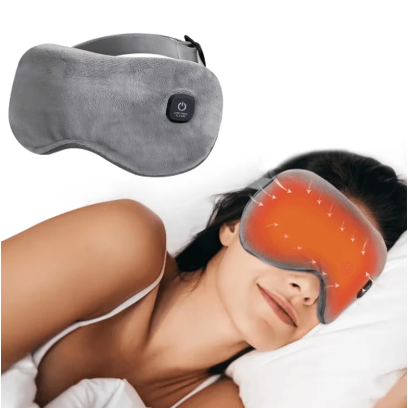DreamEase Pro USB Heated Eye Mask With 3Mode Massage 0