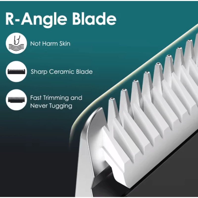 TrimGuard Pro Hair Cutting Machine Beard Trimmer With LED Light 5