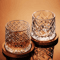 SpinCrystal Whiskey Glass With Rotating Base Premium Bar Drinkware 5