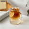 RippleWave Transparent Drinking Glass Creative Wave Iced Coffee Tumbler 1