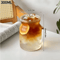 RippleWave Transparent Drinking Glass Creative Wave Iced Coffee Tumbler 1