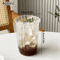 RippleWave Transparent Drinking Glass Creative Wave Iced Coffee Tumbler 2