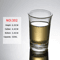 Chinese Style Mini Shot Glass Tumblers For Spirits Espresso 3