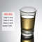 Chinese Style Mini Shot Glass Tumblers For Spirits Espresso 3