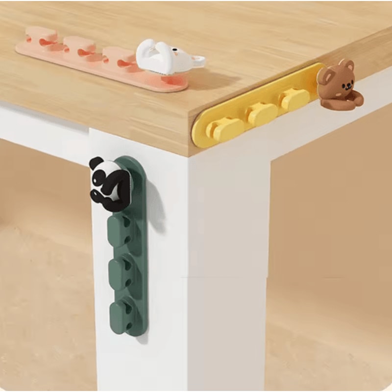 Cute Desk Cable Holder Table Protector Organizer 6