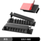 SelfAdhesive MultiSlot Cable Organizer Clips For Desk UnderDesk Use 3