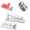 SelfAdhesive MultiSlot Cable Organizer Clips For Desk UnderDesk Use 0