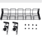 Metal Under Table Storage Rack Cable Management Tray For Home And Office 2